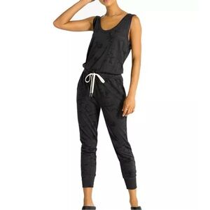 N:PHILANTHROPY Black Camo Jumpsuit Size XS